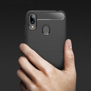 Juodas silikoninis carbon dėklas (ZENFONE MAX PRO M2 ZB631KL) Juodas silikoninis carbon dėklas (ZENFONE MAX PRO M2 ZB631KL)